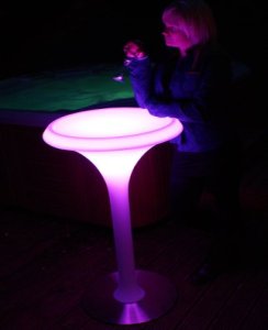 LED Poser Table