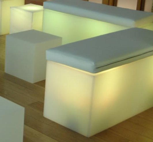 LED Tables and Cubes