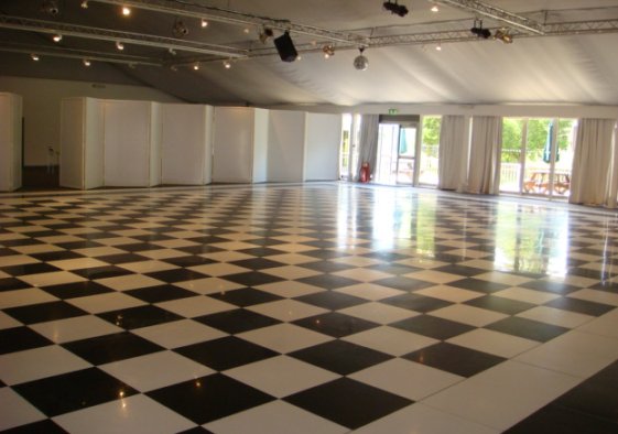 Installed Dance Floor