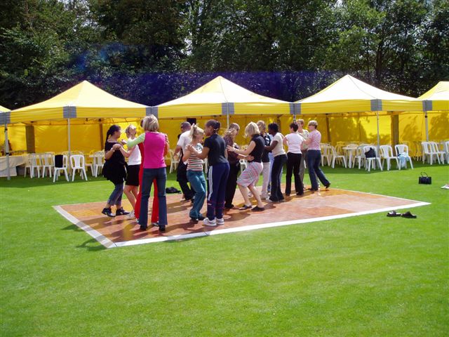 Dance floor Hire for the outside