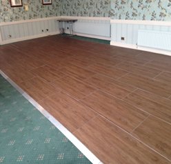 Outside Dance Floor Hire