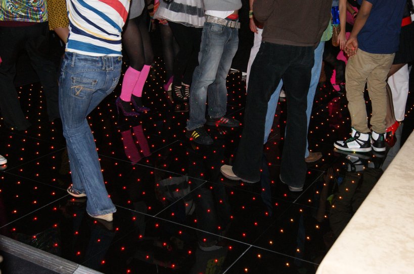 Colour Changing Retro Dance Floor Hire