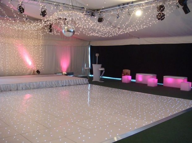 White LED Starlit Hire